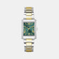 Gd Bonnie Women Quartz Green Dial Analog Stainless Steel GW0874L2