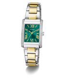 GUESS Ladies 2-Tone Silver Tone Analog Watch