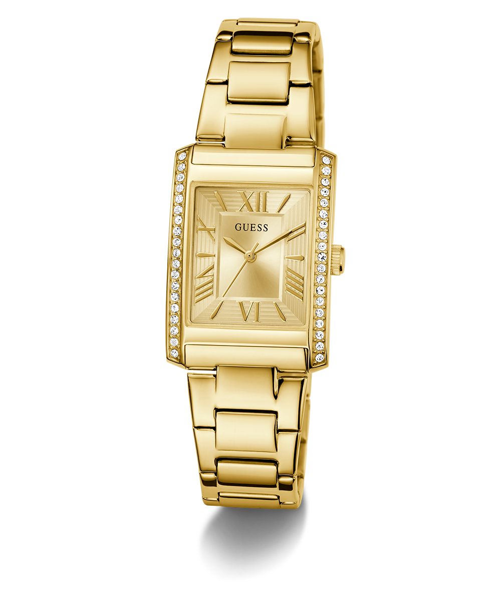 GUESS Ladies Gold Tone Analog Watch