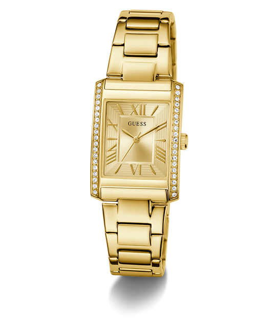 GUESS Ladies Gold Tone Analog Watch