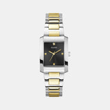 Gd Bonnie Women Quartz Black Dial Analog Stainless Steel GW0876L3