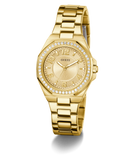 GUESS Ladies Gold Tone Analog Watch