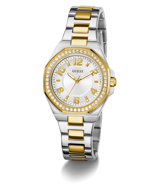 GUESS Ladies 2-Tone Analog Watch