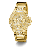 GUESS Ladies Gold Tone Multi-function Watch