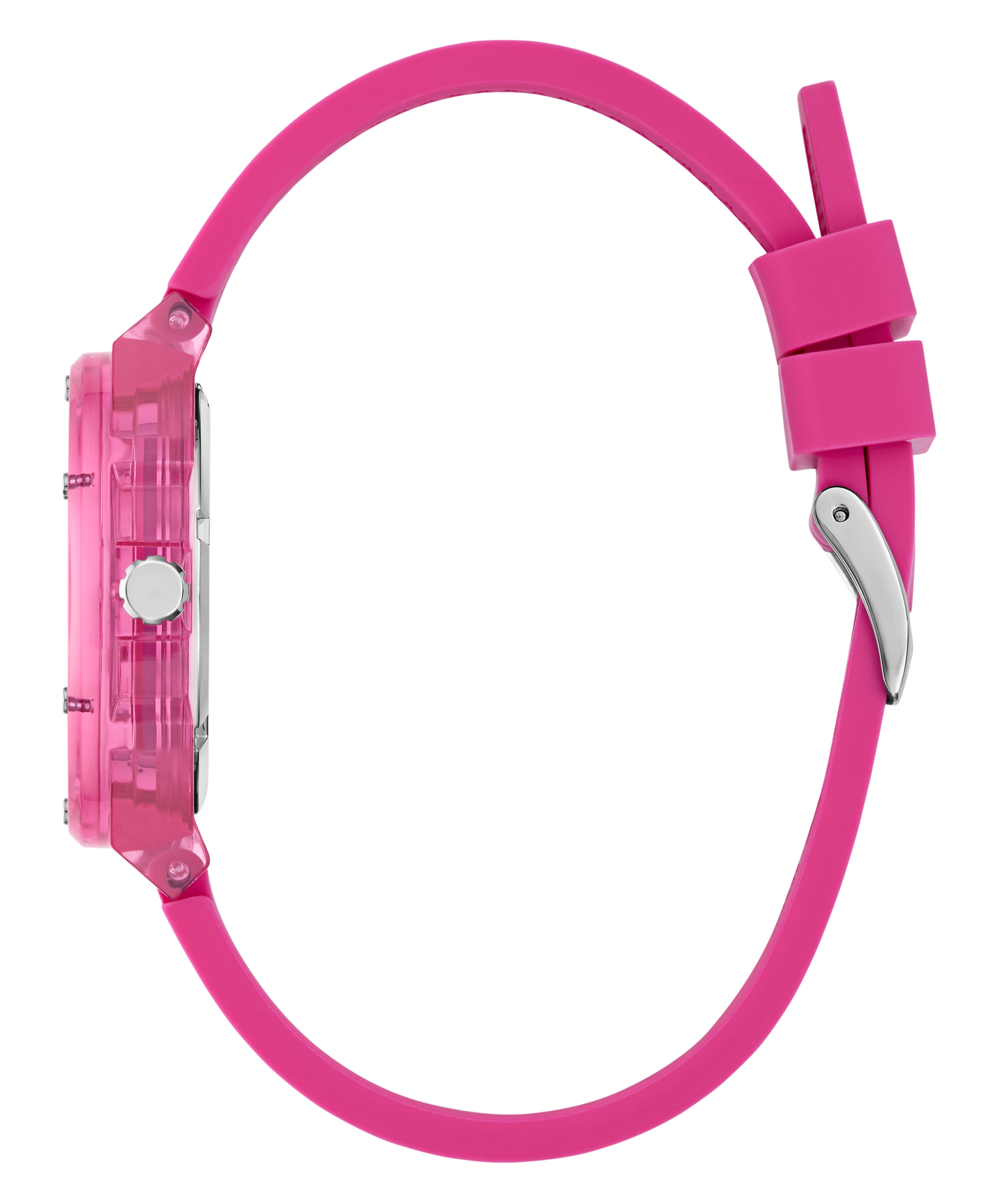 GUESS Ladies Pink Analog Watch