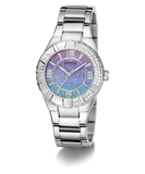 GUESS Ladies Silver Tone Multi-function Watch