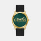Gt Reputation Men Quartz Green Dial Analog Stainless Steel GW0887G2