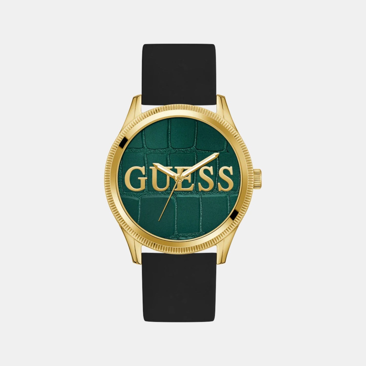 Gt Reputation Men Quartz Green Dial Analog Stainless Steel GW0887G2 - Guess watch
