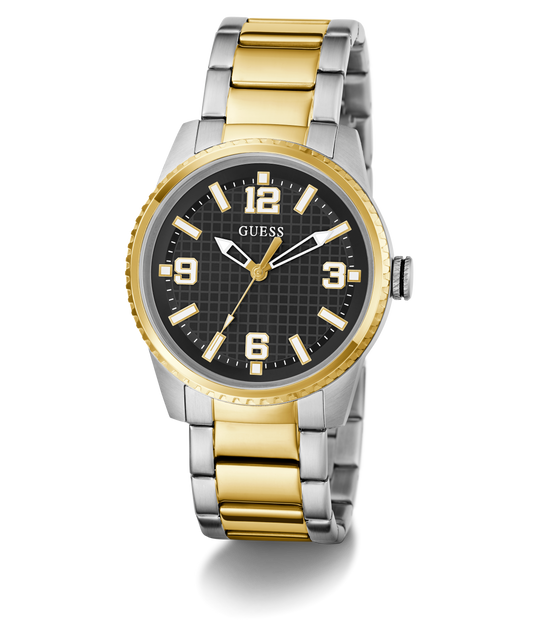 GUESS Mens 2-Tone Analog Watch