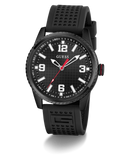 GUESS Mens Black Analog Watch