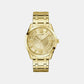 Elliot Men Quartz Champagne Dial Analog Stainless Steel Watch GW0893G3