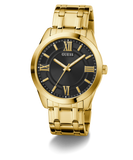 GUESS Mens Gold Tone Analog Watch