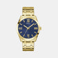Gd Elliot Men Quartz Blue Dial Analog Stainless Steel GW0893G5