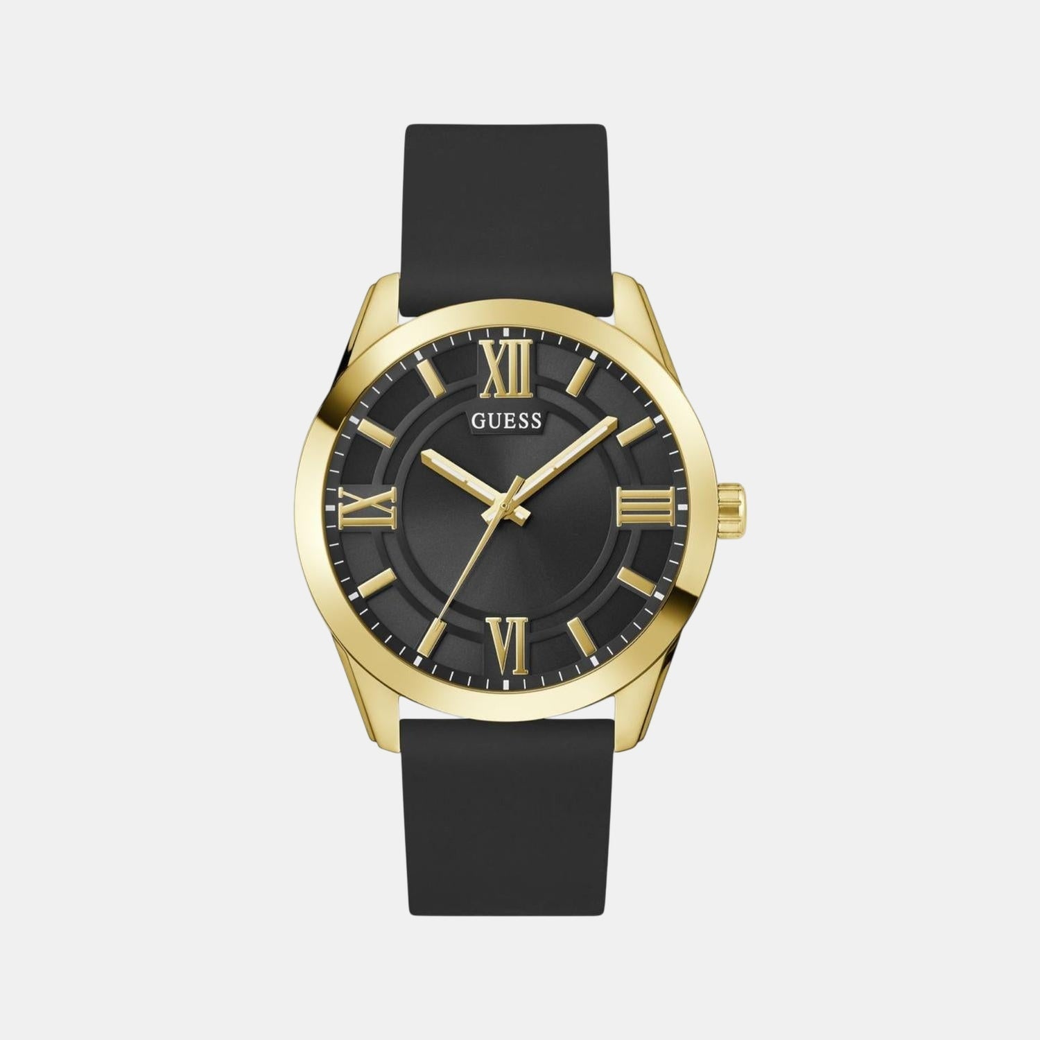 Gd Elliot Men Quartz Black Dial Analog Stainless Steel GW0894G2 - Guess watch