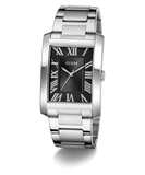 GUESS Mens Silver Tone Analog Watch