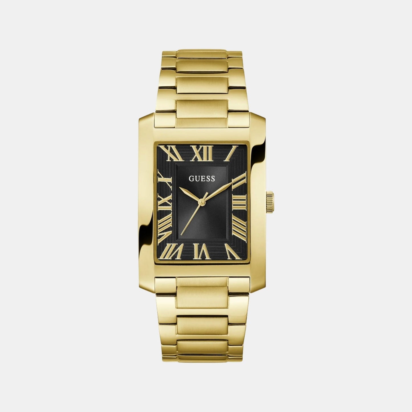 Gd Clyde Men Quartz Black Dial Analog Stainless Steel GW0896G2