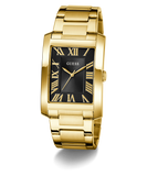 GUESS Mens Gold Tone Analog Watch