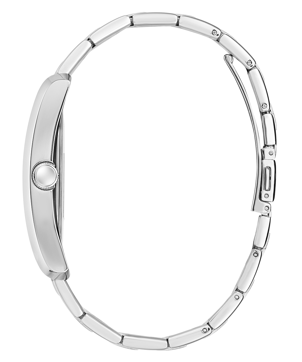 GUESS Mens 2-Tone Silver Tone Analog Watch