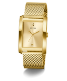 GUESS Mens Gold Tone Analog Watch