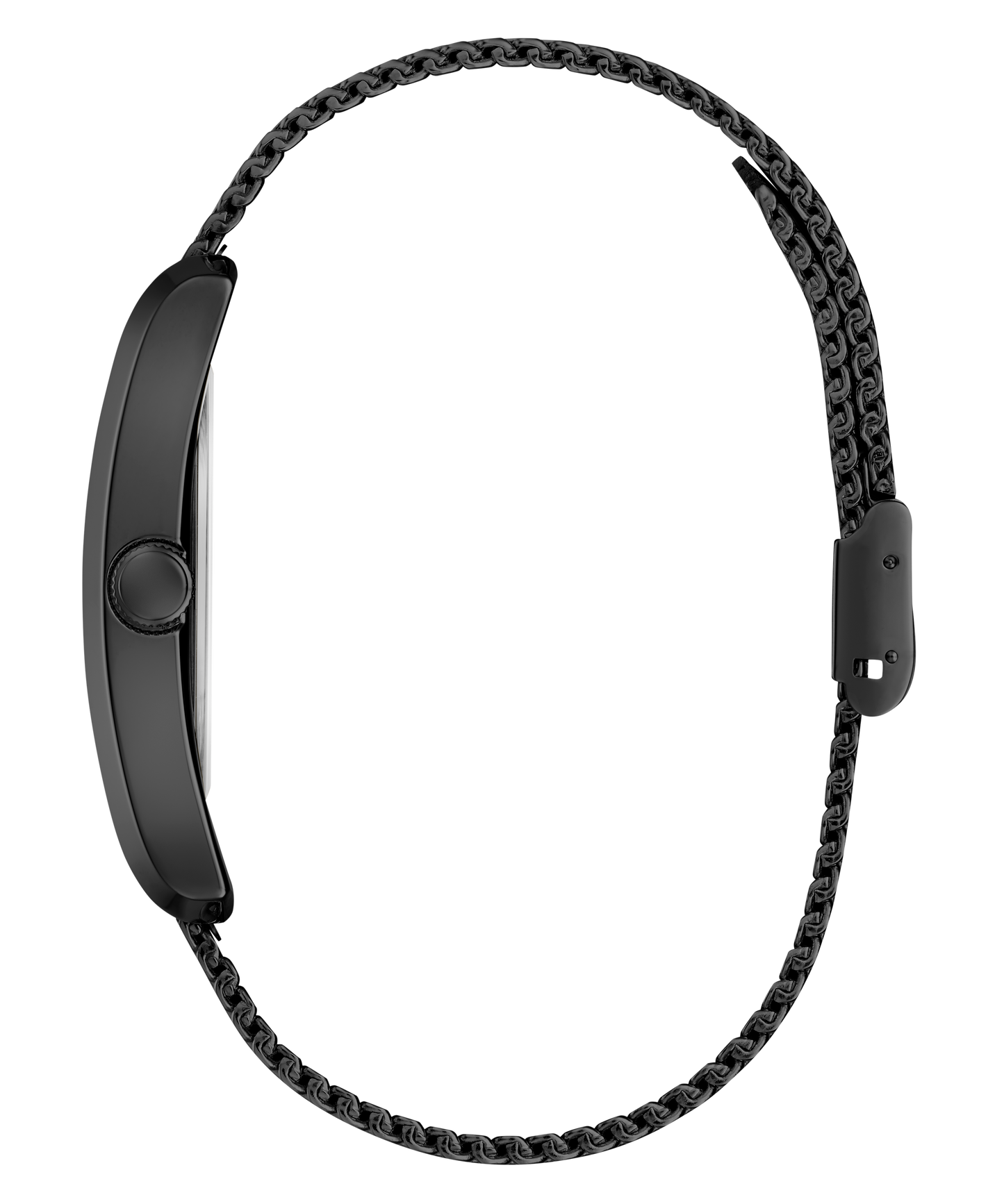 GUESS Mens Black Analog Watch