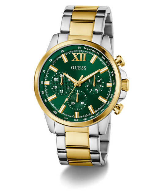 GUESS Mens 2-Tone Multi-function Watch