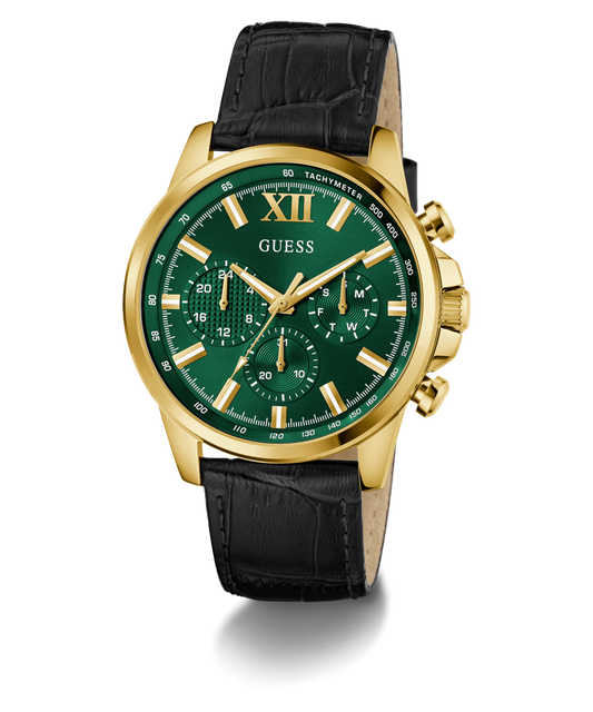 GUESS Mens Black Multi-function Watch