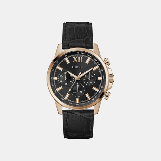 Gd Walker Men Quartz Black Dial Analog Stainless Steel GW0901G5