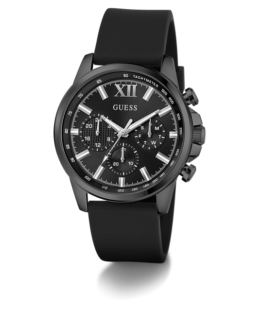 GUESS Mens Black Multi-function Watch
