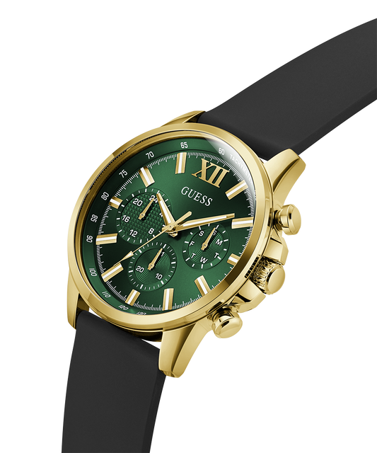 GUESS Mens Black Multi-function Watch