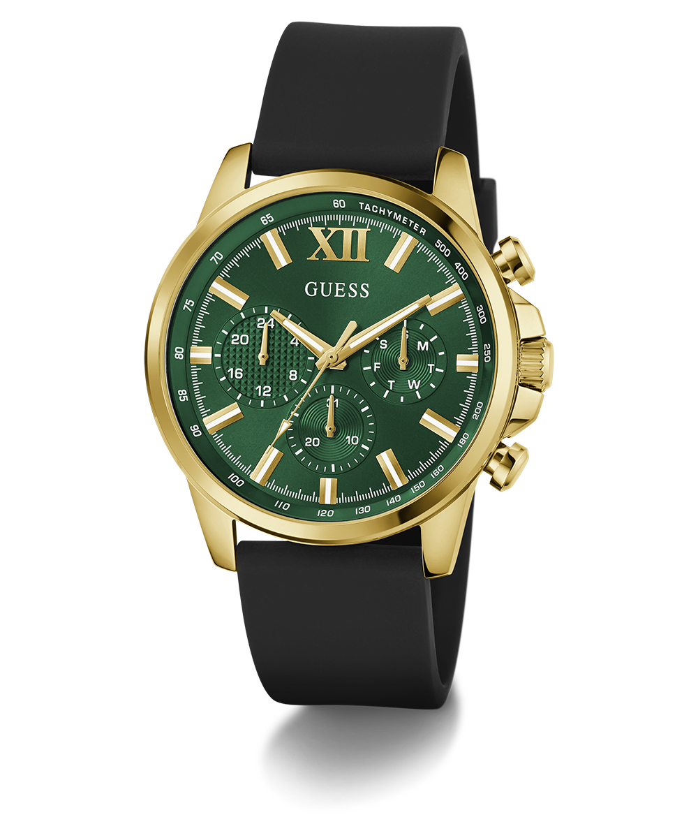 GUESS Mens Black Multi-function Watch