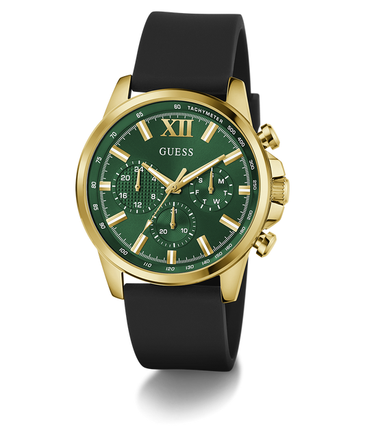 GUESS Mens Black Multi-function Watch