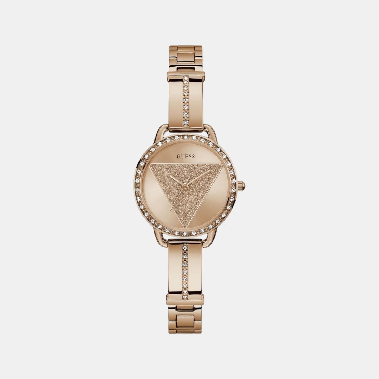 Gt Tri Bellini Women Quartz Rose Gold Dial Analog Stainless Steel GW0914L3