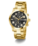 GUESS Mens Gold Tone Chronograph Watch