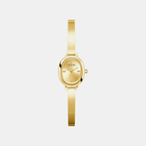 Gb Penelope Women Quartz Champagne Dial Analog Stainless Steel GW0924L2