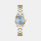 Gb Veda Women Quartz Blue Dial Analog Stainless Steel GW0927L3