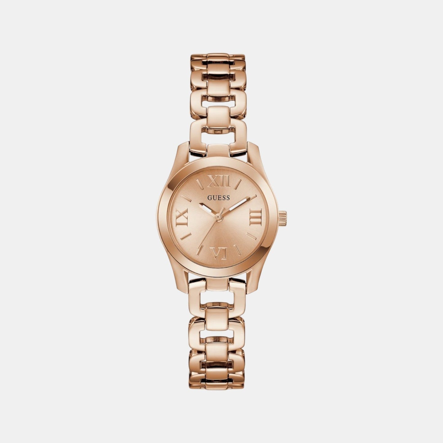 Gb Veda Women Quartz Rose Gold Dial Analog Stainless Steel GW0927L4