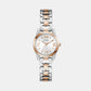 Gb Veda Women Quartz White Dial Analog Stainless Steel GW0927L5