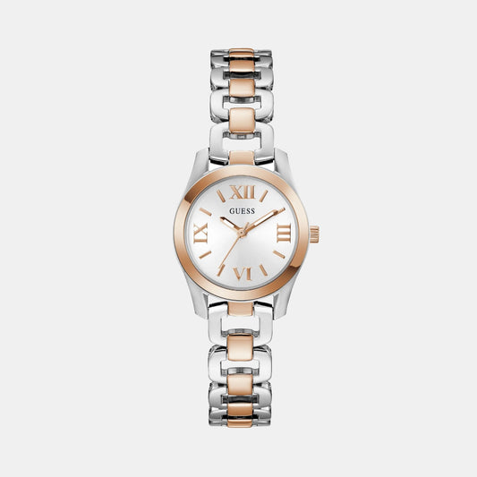 Gb Veda Women Quartz White Dial Analog Stainless Steel GW0927L5 - Guess watch