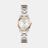 Gb Veda Women Quartz White Dial Analog Stainless Steel GW0927L5