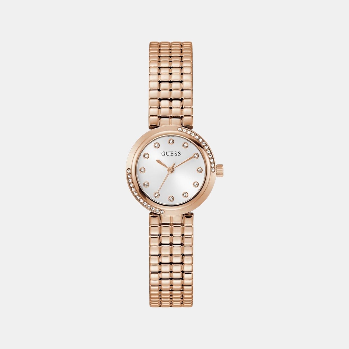 Gb Clara Women Quartz White Dial Analog Stainless Steel GW0930L3