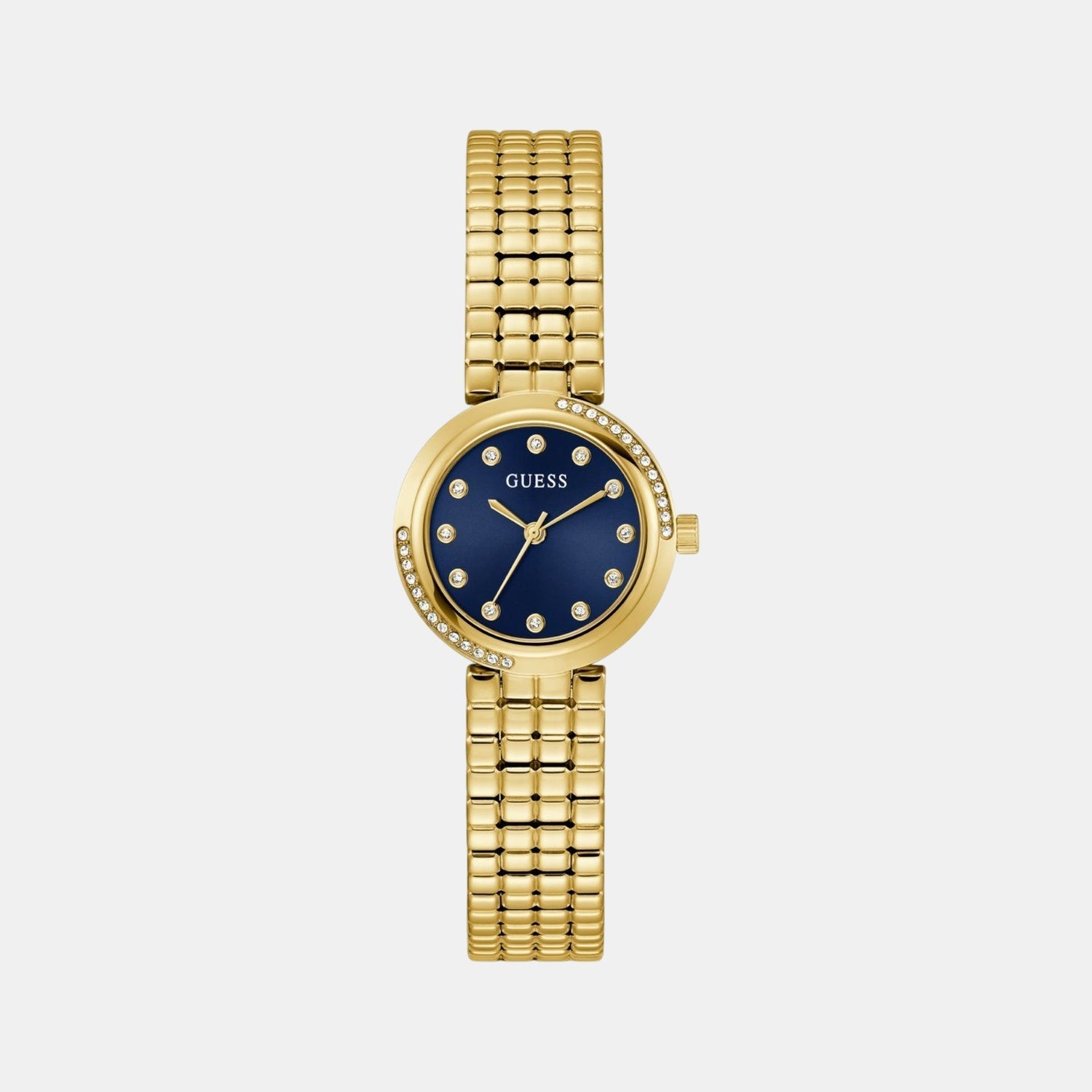 Gb Clara Women Quartz Blue Dial Analog Stainless Steel GW0930L4 - Guess watch