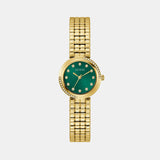 Gb Clara Women Quartz Green Dial Analog Stainless Steel GW0930L6