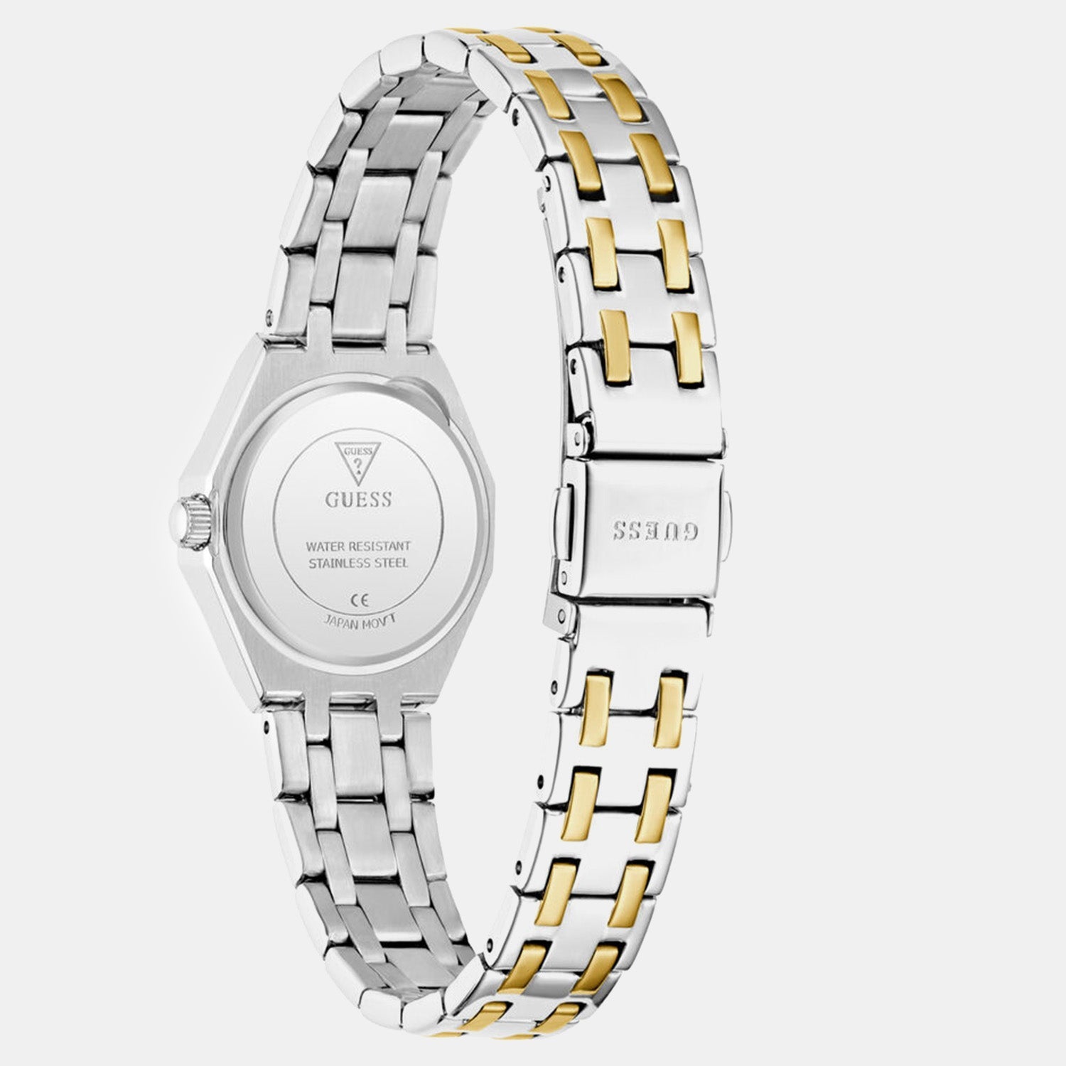 Gb Pixie Women Quartz Silver Dial Analog Stainless Steel GW0931L3 - Guess watch - Image 3