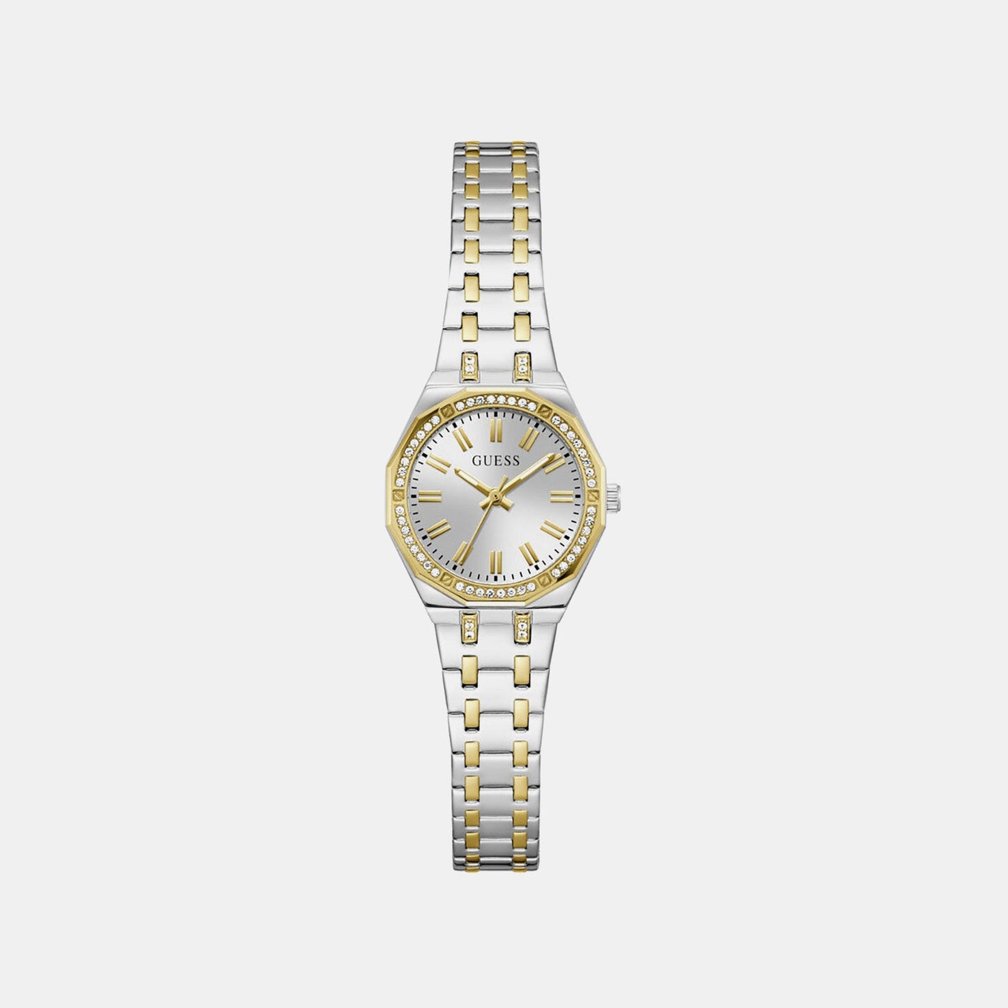 Gb Pixie Women Quartz Silver Dial Analog Stainless Steel GW0931L3