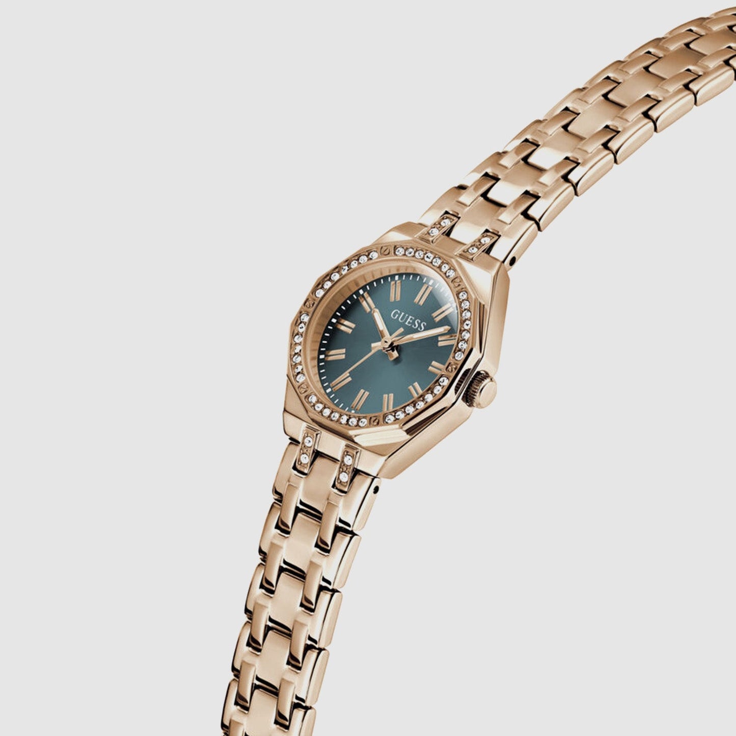 Gb Pixie Women Quartz Teal Dial Analog Stainless Steel GW0931L7