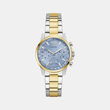 Gd Bailey Women Quartz Blue Dial Analog Stainless Steel GW0933L3
