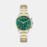 Gd Bailey Women Quartz Green Dial Analog Stainless Steel GW0933L7