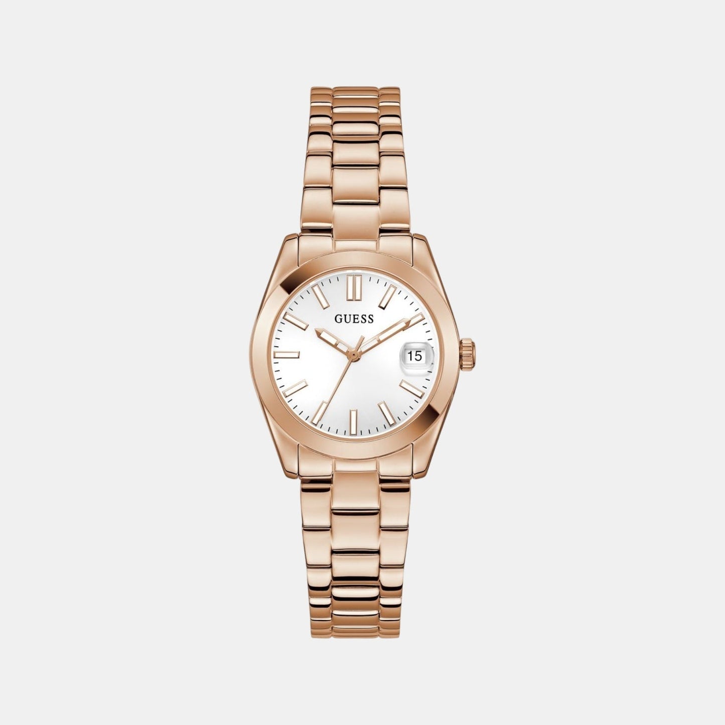 Gd Alice Women Quartz White Dial Analog Stainless Steel GW0934L4 - Guess watch
