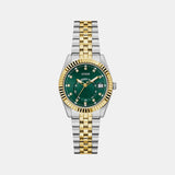 Gd Jada Women Quartz Green Dial Analog Stainless Steel GW0936L3