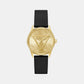 Gt Roxy Women Quartz Champagne Dial Analog Stainless Steel GW0942L2